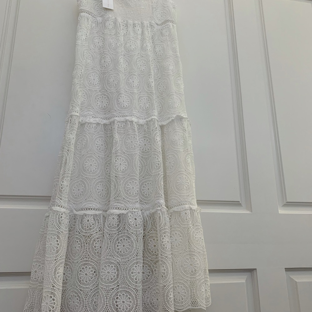 Trina Turk White Eyelet Backyard Dress - Picture 8 of 13